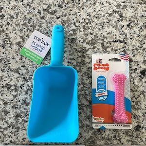 Puppy Teething Toy & Food Scoop